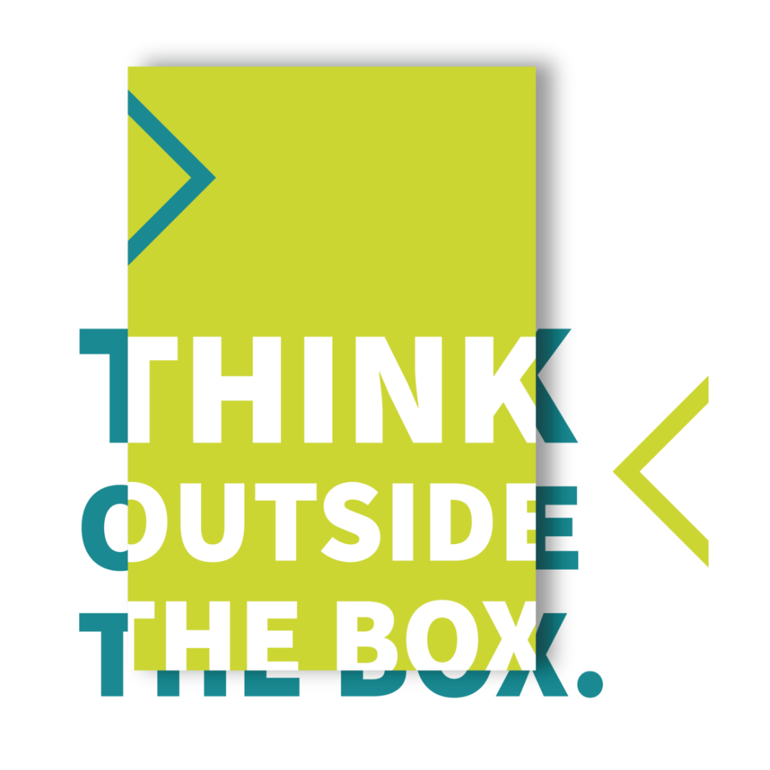 Think outside the box white